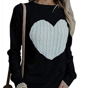 Black Heart Sweater